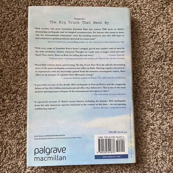 “The Big Truck That Went By” Jonathan M. Katz hardcover book - Picture 3 of 7